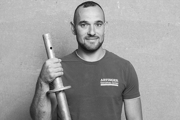 Mitarbeiter von Artinger Gerüstbau
