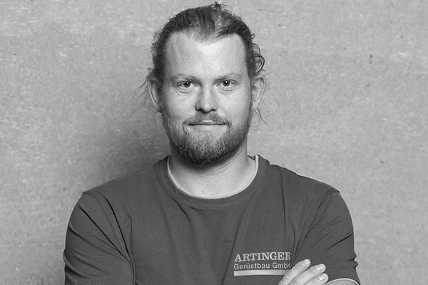 Geschäftsführer Norbert Vögerl, Artinger Gerüstbau